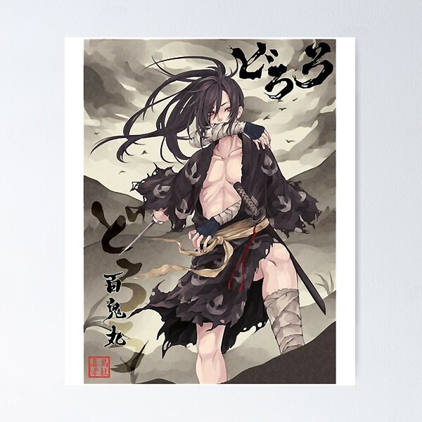 dororo hyakkimaru anime Poster for Sale by garry Kasparov