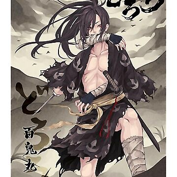 Custom Anime Dororo Hyakkimaru Portrait Canvas Print By Jamiejflores -  Artistshot