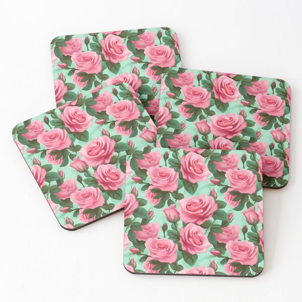 Item preview, Romantic Pink Rose Pattern Collection One designed and sold by SmileOtter.