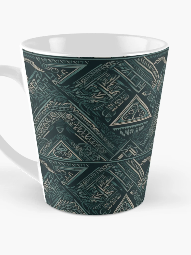 Thumbnail 3 of 4, Coffee Mug, Valknut Rune designed and sold by PixelPatchwork.