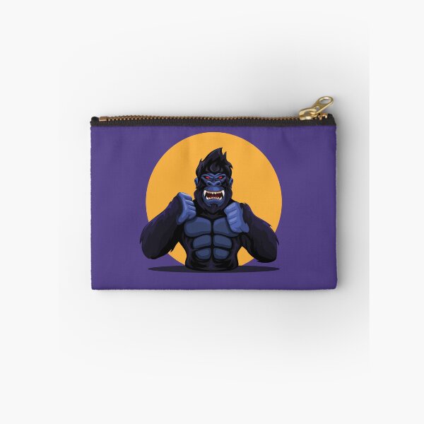Item preview, Gorilla monkey anger figure portrait mascot character designed and sold by aryoyo.