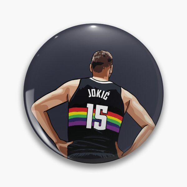 Item preview, Nikola Jokic Vector Back Rainbow Color Qiangy designed and sold by qiangdade.