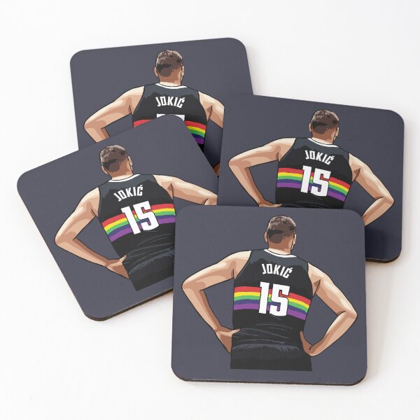 Item preview, Nikola Jokic Vector Back Rainbow Color Qiangy designed and sold by qiangdade.
