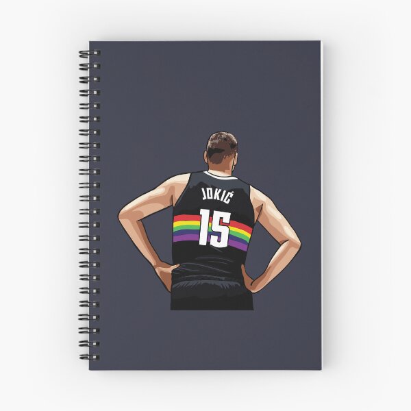 Item preview, Nikola Jokic Vector Back Rainbow Color Qiangy designed and sold by qiangdade.