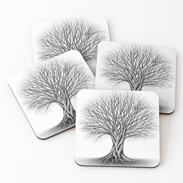 Item preview, A Pencil Portrait of a Majestic Tree designed and sold by SketchFusion.