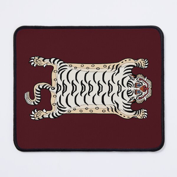 Item preview, TIBETAN TIGER RUG-white 1 designed and sold by BEATRIZ ABAITUA.