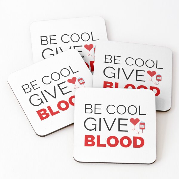 Item preview, Be cool give blood, Blood donation is cool designed and sold by uriwe.