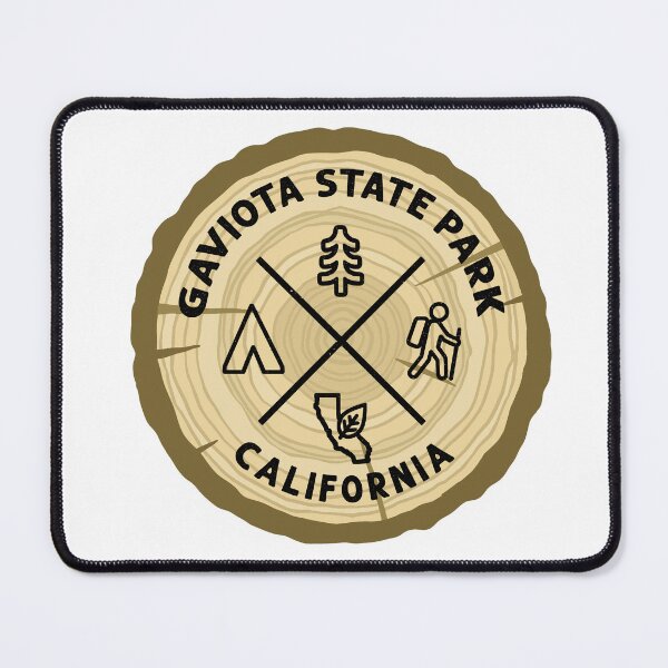Item preview, Gaviota State Park California Log Slice designed and sold by VanyaKar.