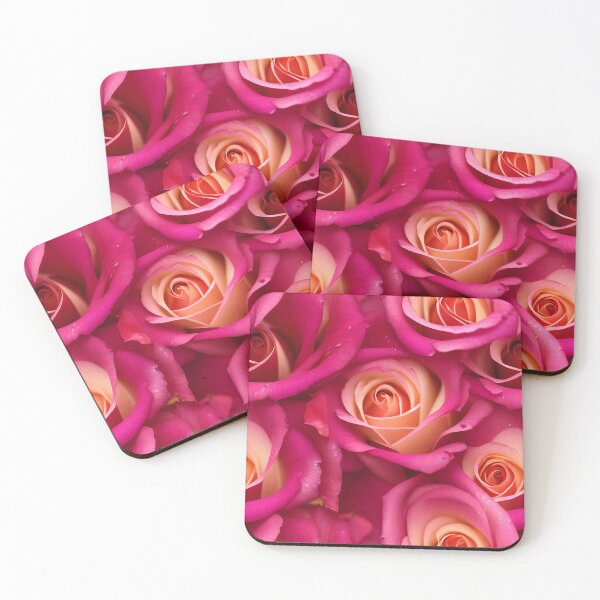 Item preview, Cute Floral Pink Rose Pattern Pastel Colors Tiled Abstract designed and sold by Infinitelypink.
