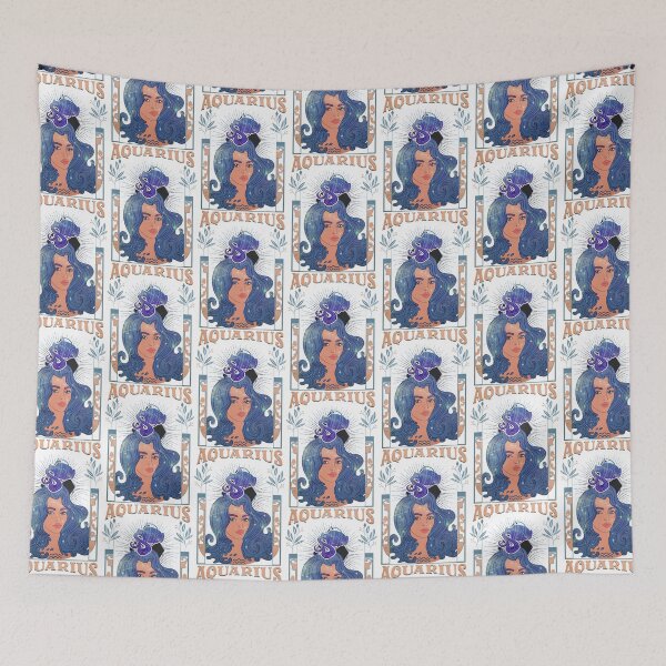 Item preview, Aquarius Zodiac Birthday Gift Horoscope Zodiac Astrology designed and sold by monteith3.