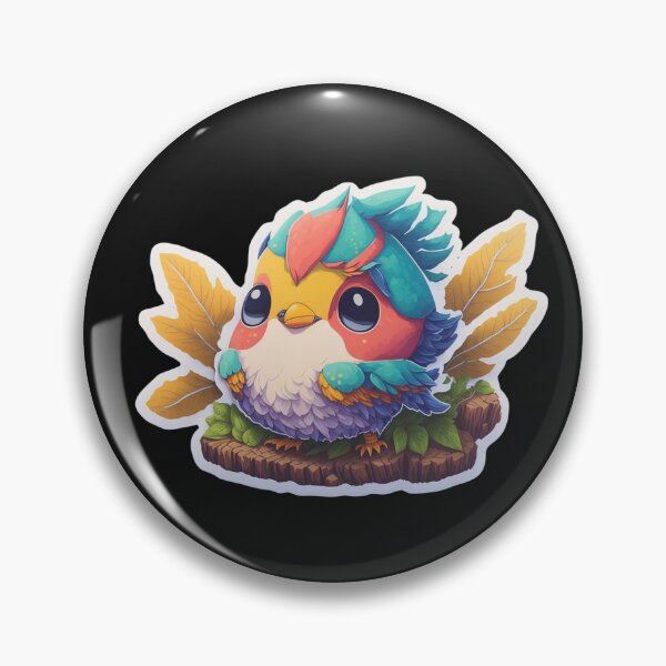 Item preview, Everybirdy Golder Birds Pattern Chibi Digital Art designed and sold by ChibiArtline.