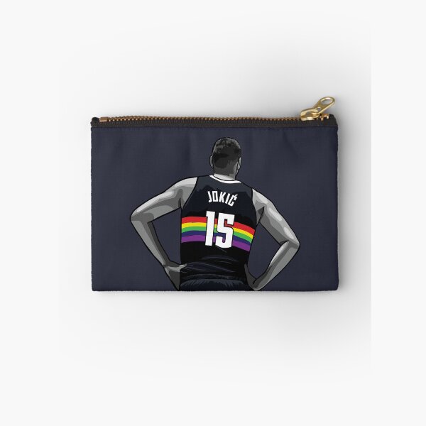 Item preview, Nikola Jokic Vector Back Rainbow BW Qiangy designed and sold by qiangdade.