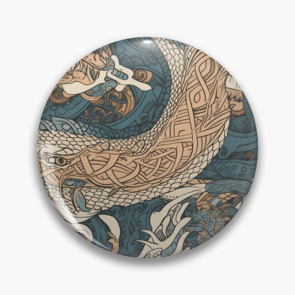 Item preview, Midgard Serpent designed and sold by PixelPatchwork.