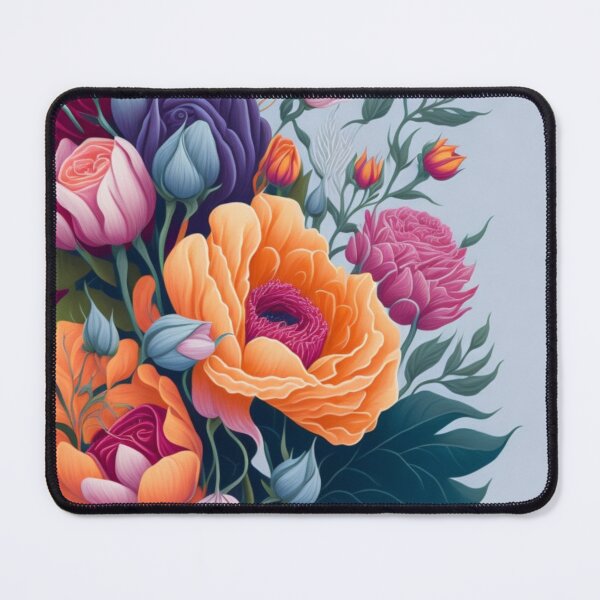Item preview, "Floral t-shirt design in 4K" designed and sold by OasisOfGraphics.