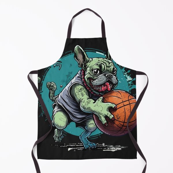 Item preview, French Bulldog playing basketball designed and sold by futuresimo04.