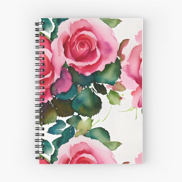 Item preview, Cute Floral Pink Rose Pattern Pastel Water Colors Tiled Abstract designed and sold by Infinitelypink.