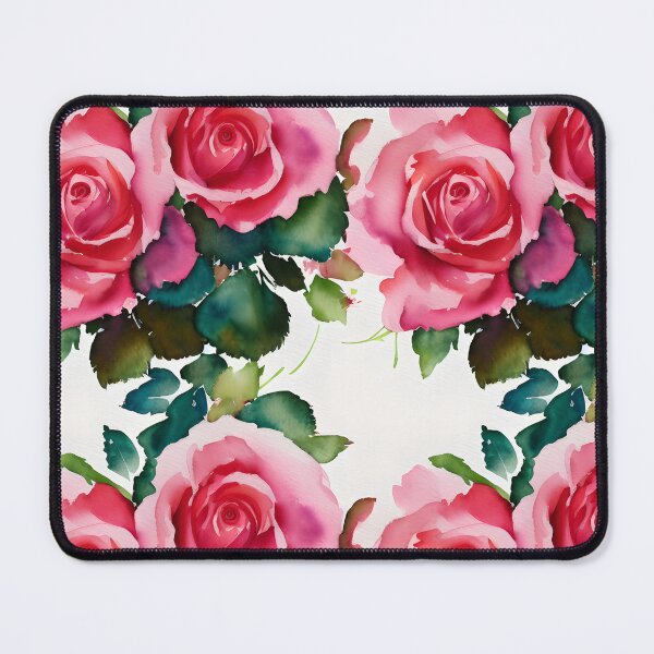 Item preview, Cute Floral Pink Rose Pattern Pastel Water Colors Tiled Abstract designed and sold by Infinitelypink.