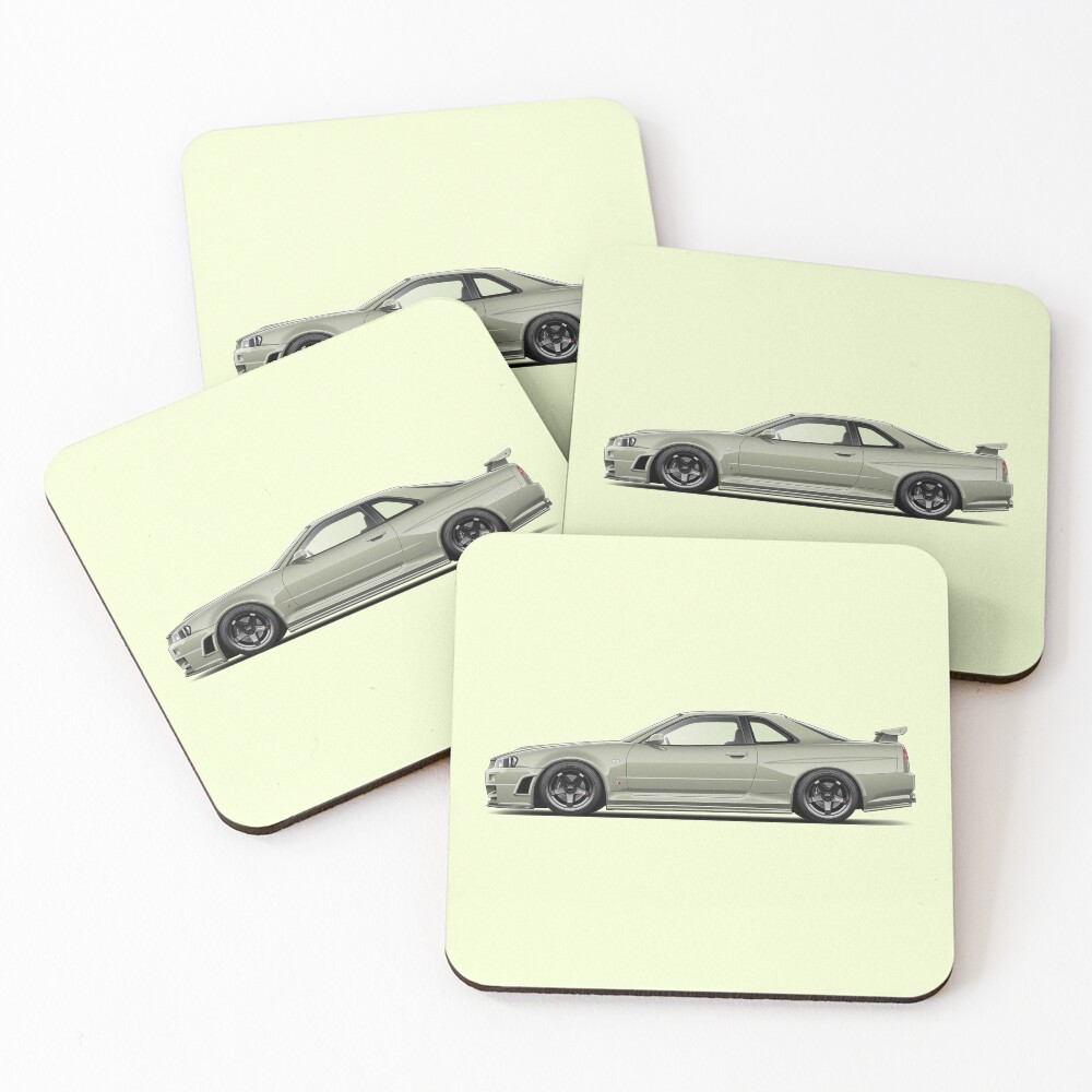 Item preview, Coasters (Set of 4) designed and sold by VinnyArtworks.