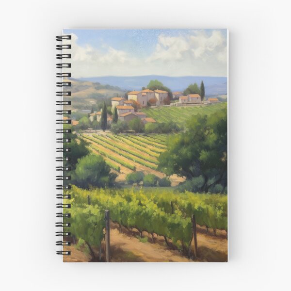 Artikelvorschau, Französischer Weinberg entworfen und verkauft von Vanover Designs.