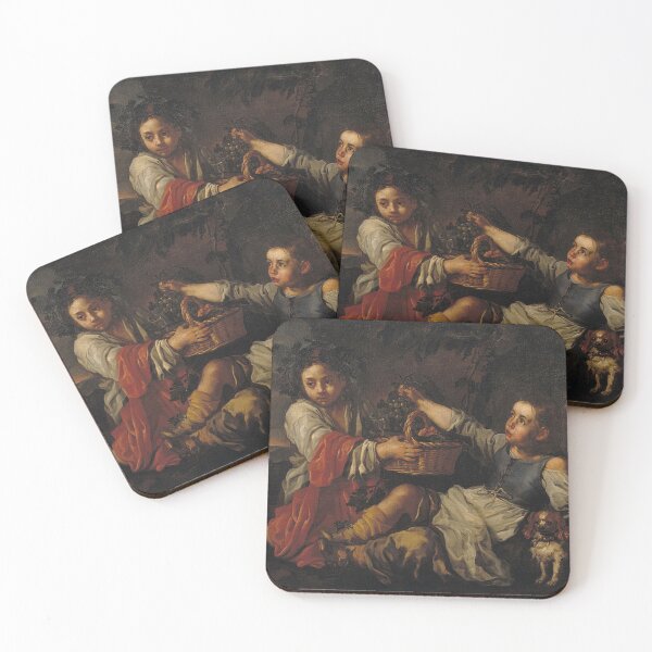 Item preview, Portrait of Children with Grapes designed and sold by tomorrowsart.