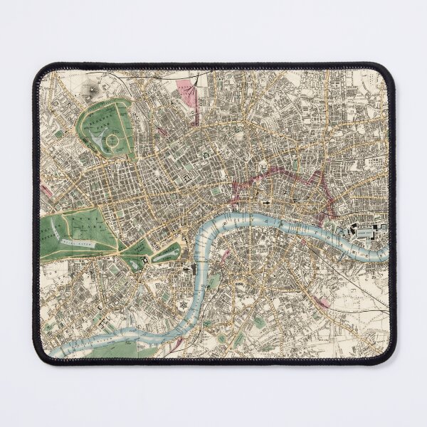 Item preview, Whitbread's new plan of London 1852 designed and sold by colourfind.