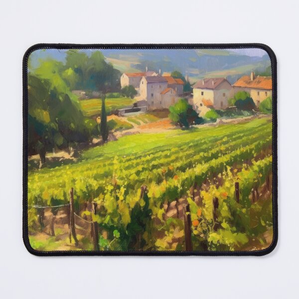 Artikelvorschau, Französischer Weinberg entworfen und verkauft von Vanover Designs.