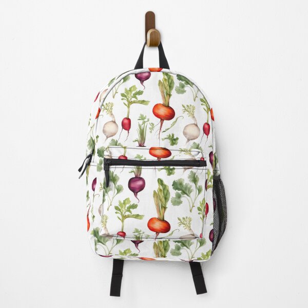 Item preview, My Grandma's Kitchen - Fresh Root Vegetables Vegetarian Food Retro Pattern designed and sold by SecretDicer.