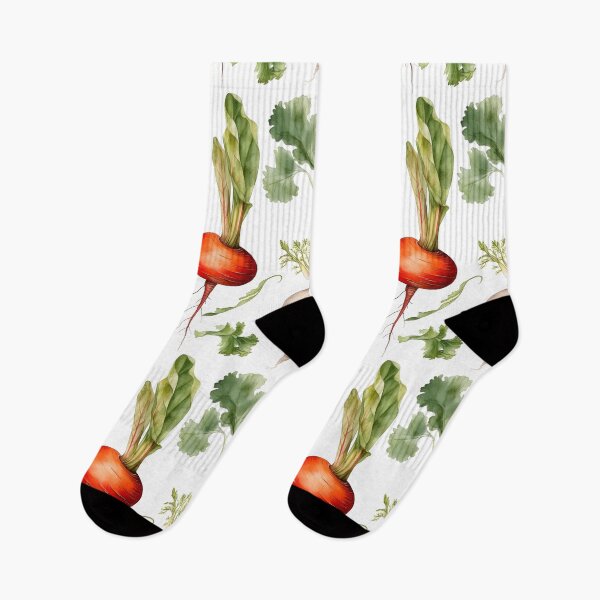 Item preview, My Grandma's Kitchen - Fresh Root Vegetables Vegetarian Food Retro Pattern designed and sold by SecretDicer.