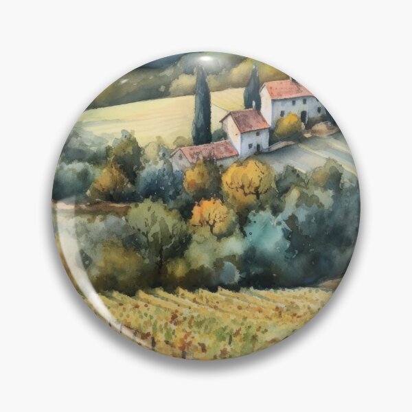 Artikelvorschau, Französischer Weinberg entworfen und verkauft von Vanover Designs.