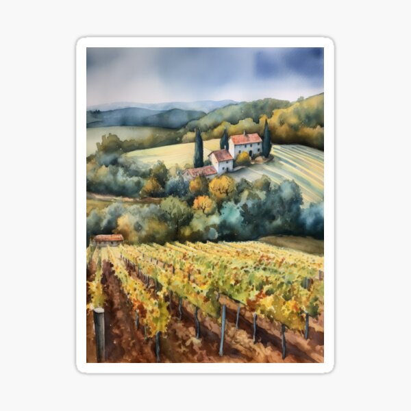 Item preview, French Vineyard  designed and sold by Vanover Designs.