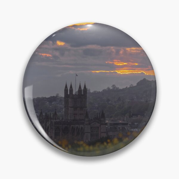 Item preview, Golden Hour Cityscape - Bath Abbey  designed and sold by duncan1980uk.