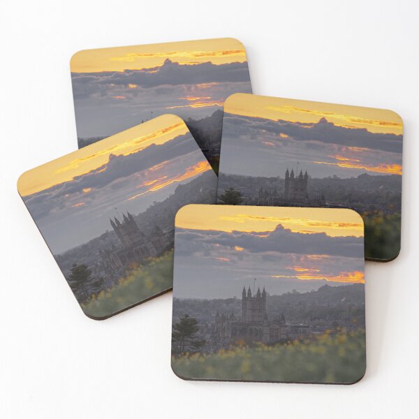 Item preview, Golden Hour Cityscape - Bath Abbey  designed and sold by duncan1980uk.