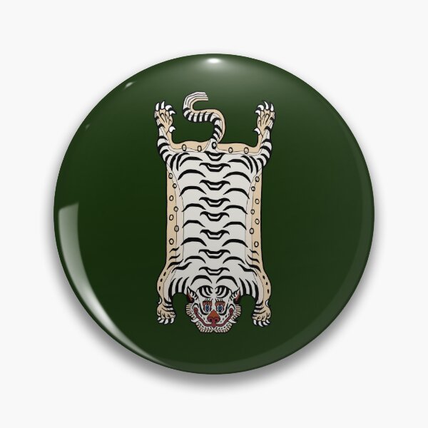 Item preview, TIBETAN TIGER RUG-white 3 designed and sold by BEATRIZ ABAITUA.