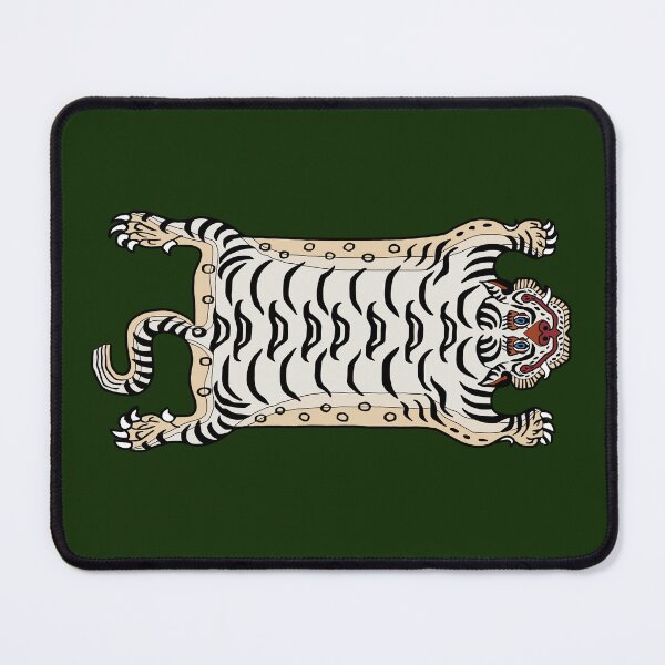 Item preview, TIBETAN TIGER RUG-white 3 designed and sold by BEATRIZ ABAITUA.