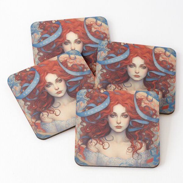 Item preview, The Lady of Liberte Egalite Fraternite designed and sold by landletsy.