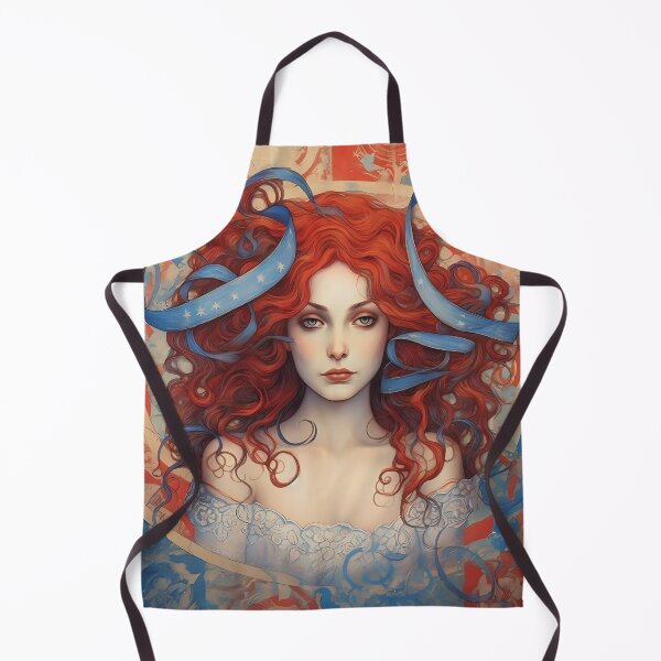Item preview, The Lady of Liberte Egalite Fraternite designed and sold by landletsy.