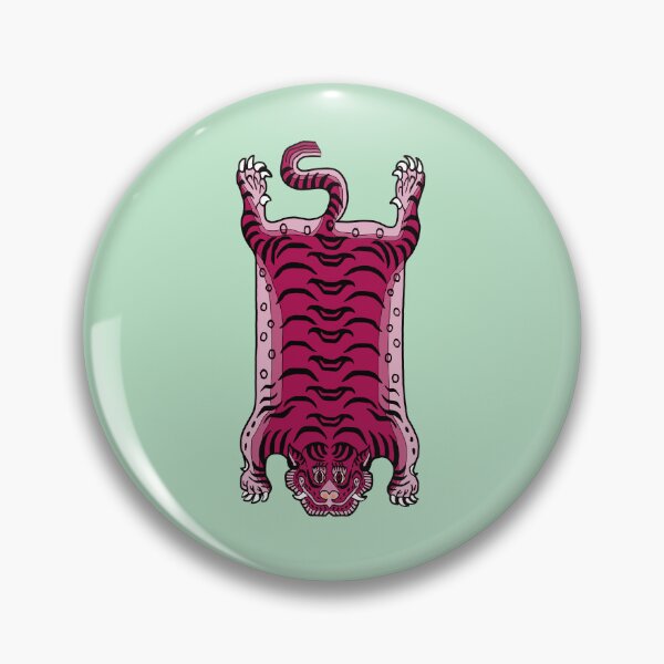 Item preview, TIBETAN TIGER RUG-pinky 1 designed and sold by BEATRIZ ABAITUA.