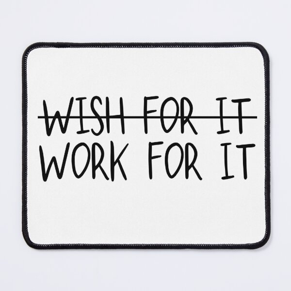 Item preview, wish for it work for it, t-shirt,sticker designed and sold by jakarshop.