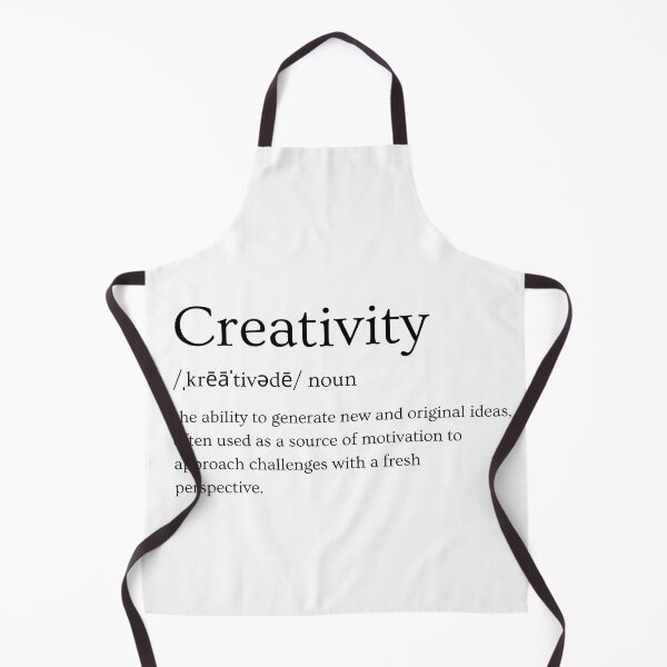 Item preview, Creativity - Embrace the Power of Original Ideas - Black on White designed and sold by GrowMotiveDaily.