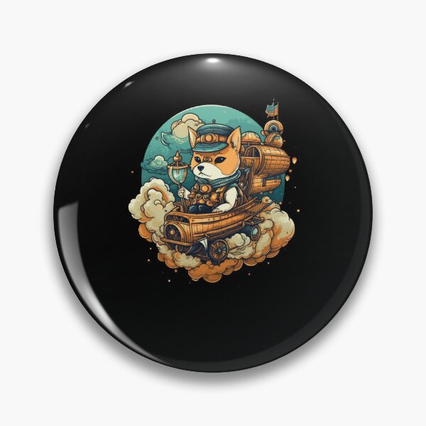 Item preview, Dog Shiba Inu Steam Punk Railroad designed and sold by Naohiro.