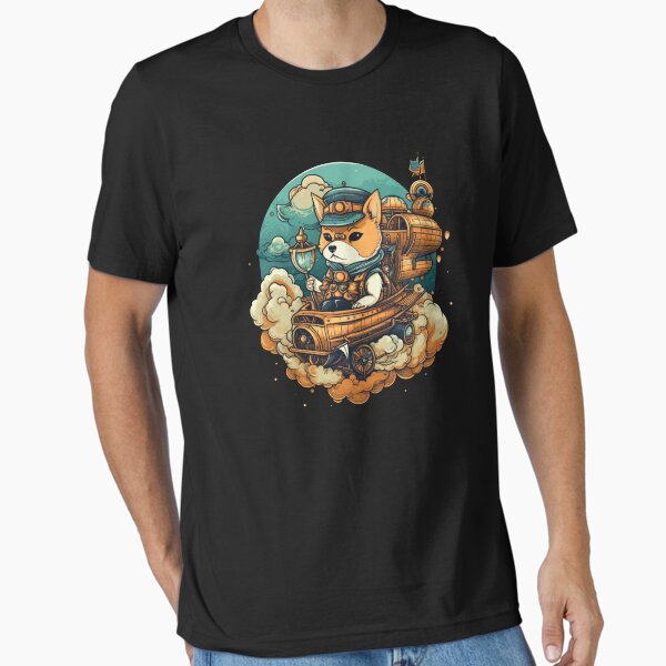 Item preview, Dog Shiba Inu Steam Punk Railroad designed and sold by Naohiro.