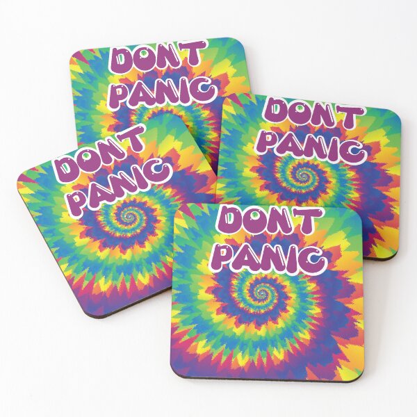 Item preview, Don't Panic Tie-Dye designed and sold by Digitzed Glass.