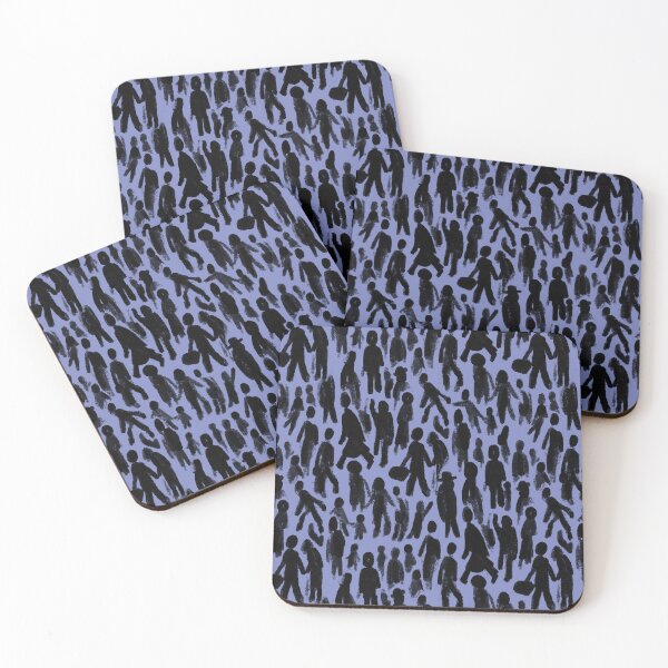 Item preview, Crowded Street Pattern designed and sold by Vaeya.
