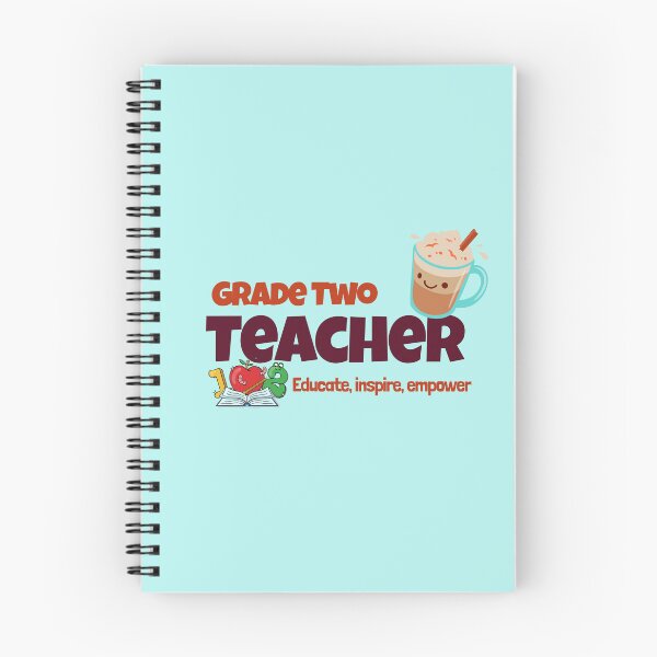 Item preview, Teacher Grade Two, Educate, Inspire, Empower designed and sold by IrvineCreek.