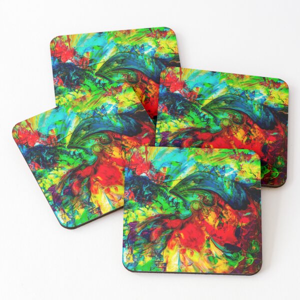 Item preview, Multicoloured Fluid Abstract Art designed and sold by Trevor Hirst.