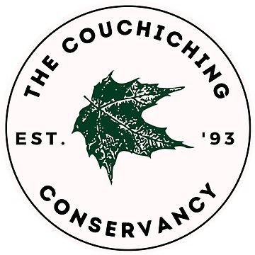 Artwork thumbnail, Couchiching Conservancy White Circle Design by CouchConserv