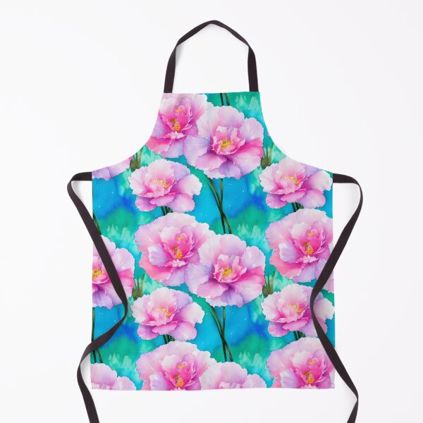 Item preview, Pretty Floral Carnation Pattern Pastel Water Colors Tiled Abstract designed and sold by Infinitelypink.