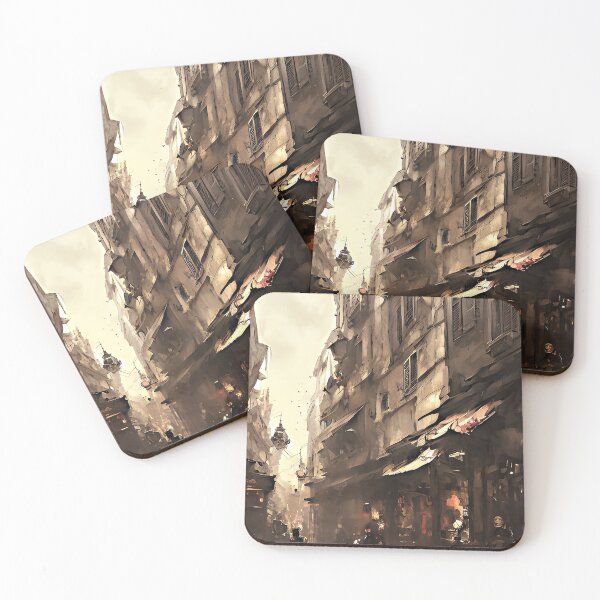 Item preview, The old districts of Paris - Parisian life designed and sold by Armajay.