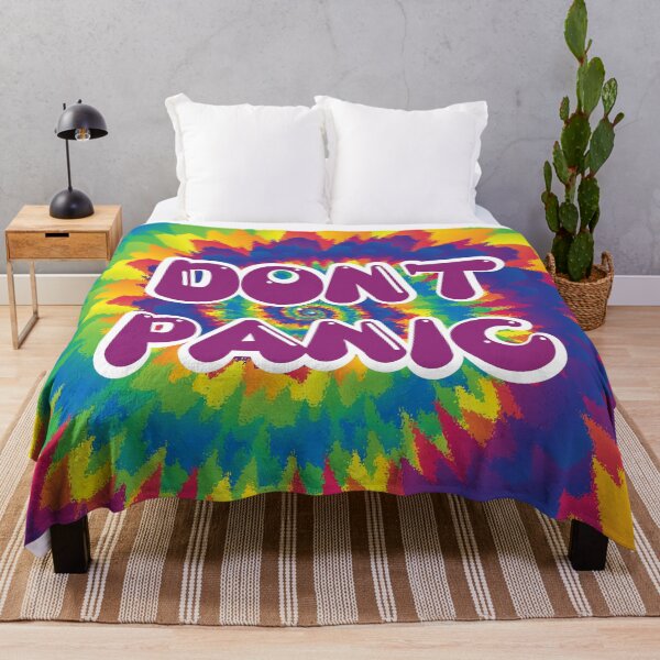 Item preview, Don't Panic Tie-Dye designed and sold by Digitzed Glass.