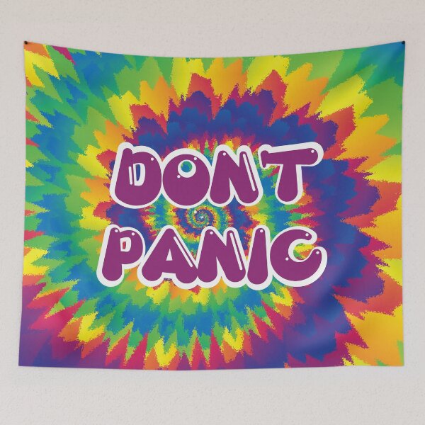 Item preview, Don't Panic Tie-Dye designed and sold by Digitzed Glass.